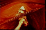A borrowed hand!!..oil painting..Rohan